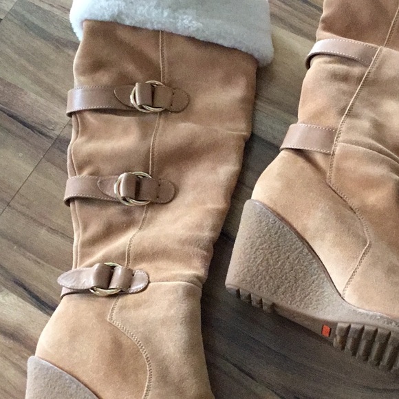 Cole Haan Shoes - Cole Haan Nike Air wedge boots